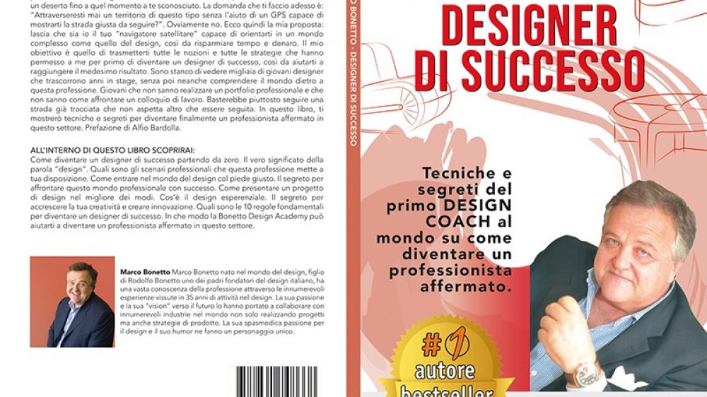Marco Bonetto: Bestseller “Designer Di Successo” edito da Bruno Editore