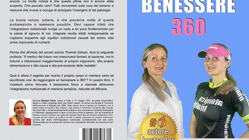 Paola Bettazzi: Bestseller “Benessere 360” edito da Bruno Editore