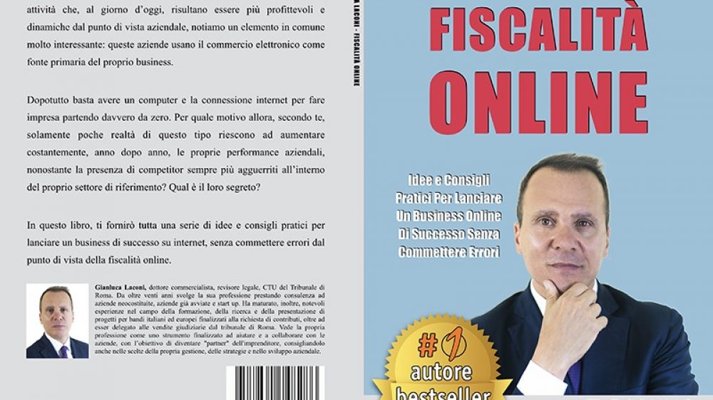 Gianluca Laconi: Bestseller “Fiscalità Online” edito da Bruno Editore