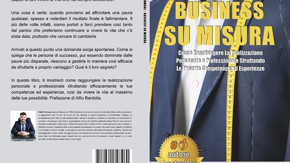 Fabio Comune: Bestseller “Business Su Misura” edito da Bruno Editore