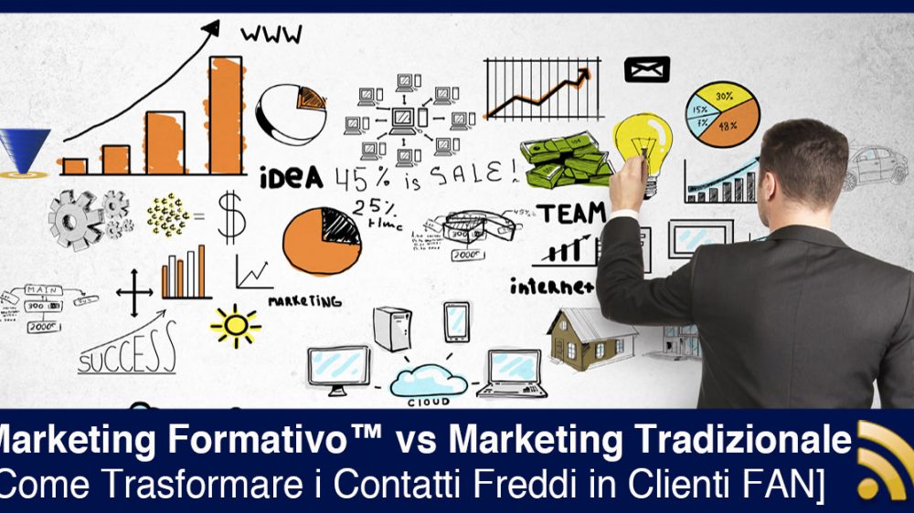 Marketing Formativo™ vs Marketing Tradizionale: Come Trasformare i Contatti Freddi in Clienti FAN